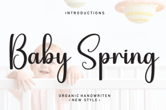 Baby Spring: A Sweet Handwritten Font for Joyful Projects