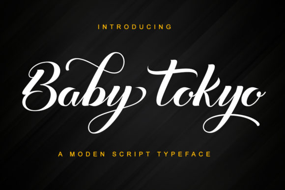 Baby Tokyo: A Handwritten Font for Modern Branding