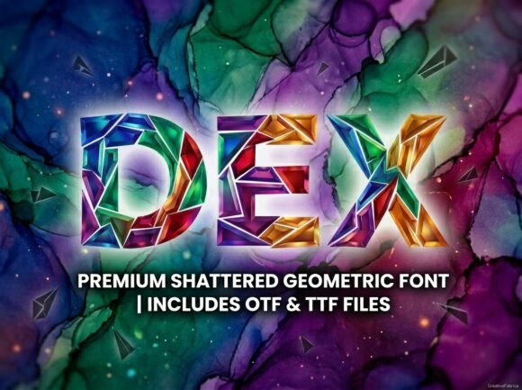 Dex: The Crystalline Typeface for Bold, Modern Design