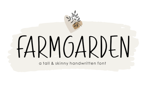 Farmgarden: A Handwritten Font for Authentic Branding