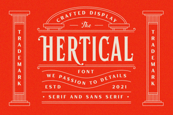 Hertical: The Typeface That Gives Your Designs an Edge
