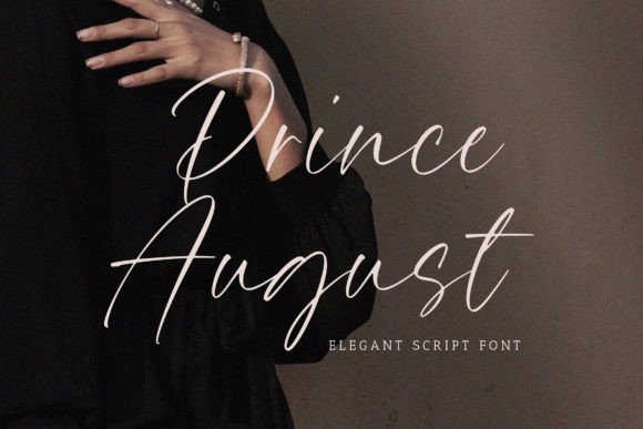 Prince August: The Handwritten Font for Designs with Soul