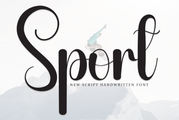 Sport: The Sweet Handwritten Font for Friendly Designs
