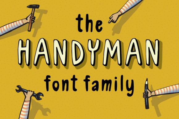 Unleashing Creativity with the Handyman Display Font