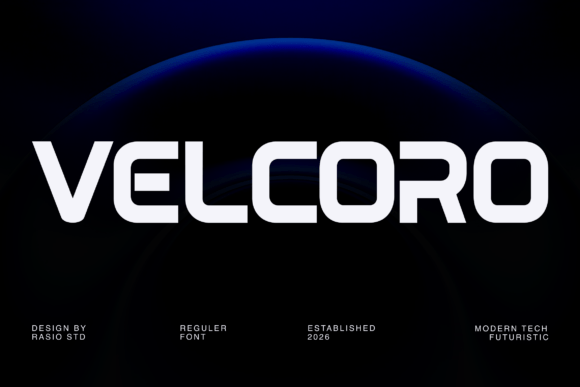 Velcoro: Your Display Font for a Digital Edge