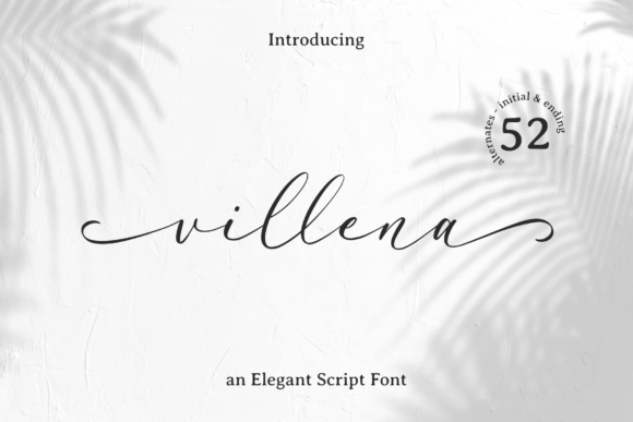 Villena Script: Bringing Artistic Flair to Your Brand