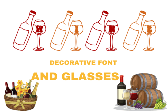Wine and Glasses: A Font with Character for Creative Projects